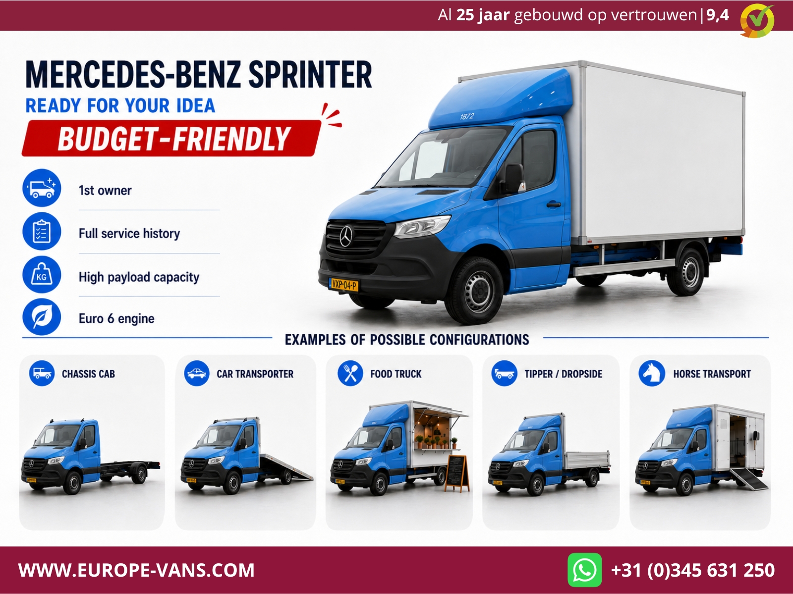 Foto van Mercedes-Benz Sprinter