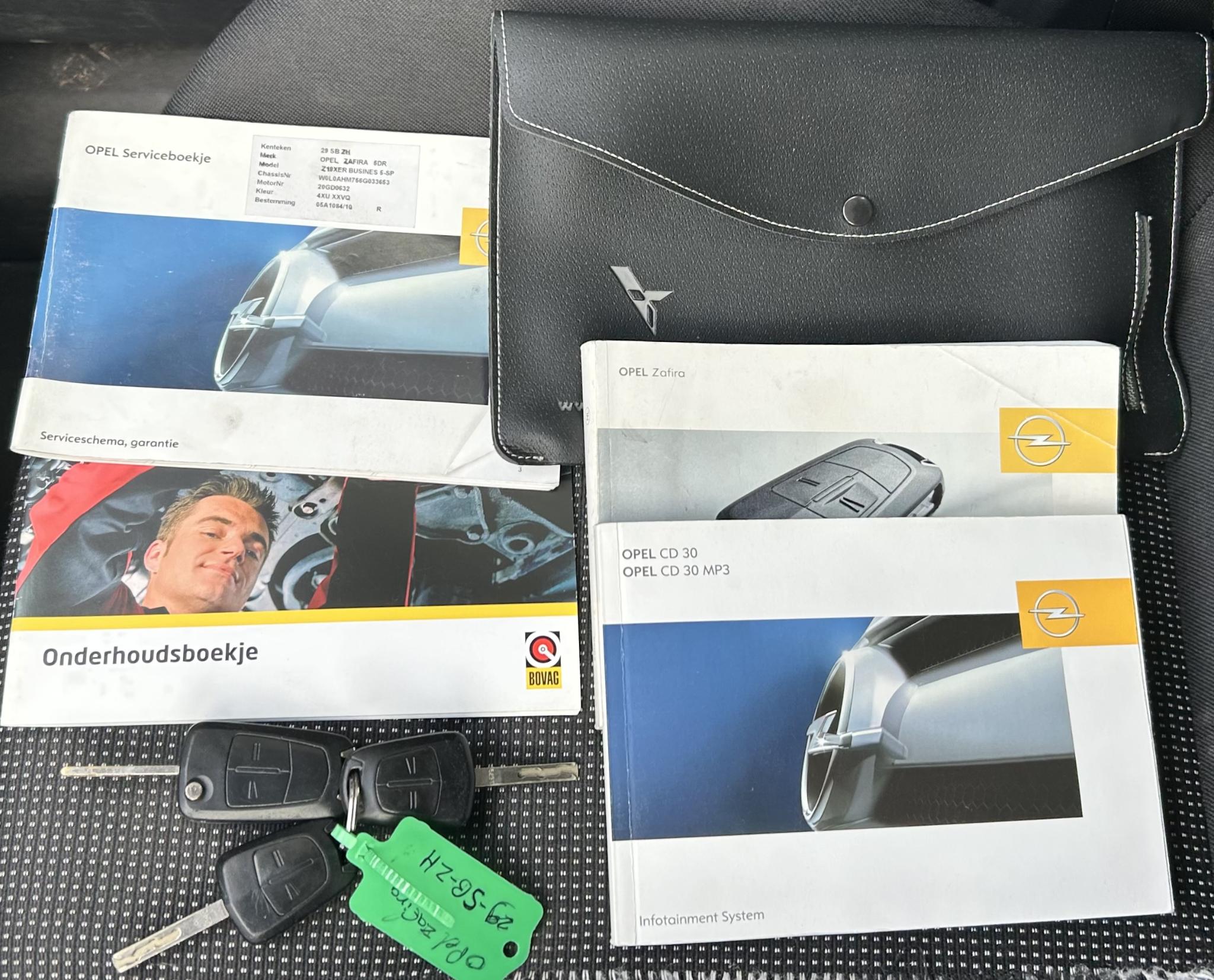 Foto van Opel Zafira