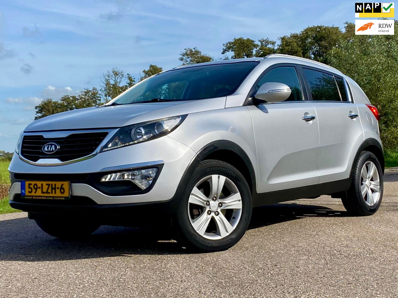 Kia Sportage 2.0 X-ecutive Plus Pack First Edition Clima Cruise Control 17INCH Trekhaak NAP Perfect Onderhouden 2010 - voorkant