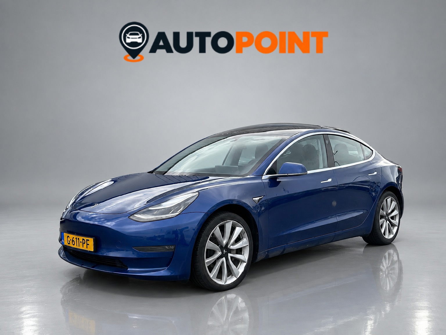 Tesla Model 3 Long Range AWD 75 kWh 2019 - voorkant