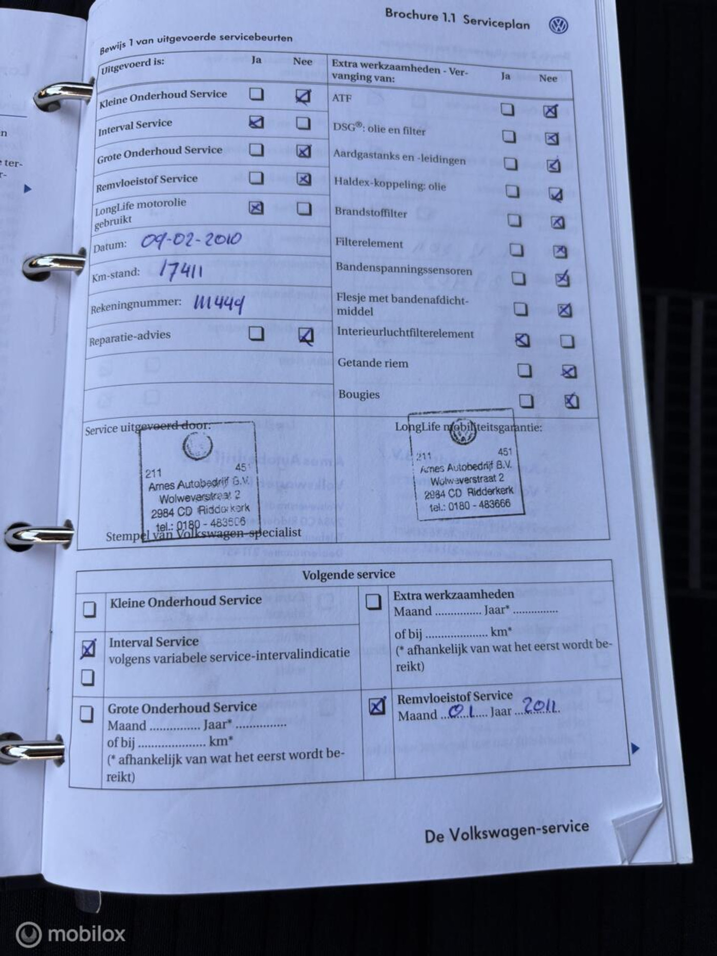 Foto van Volkswagen Golf