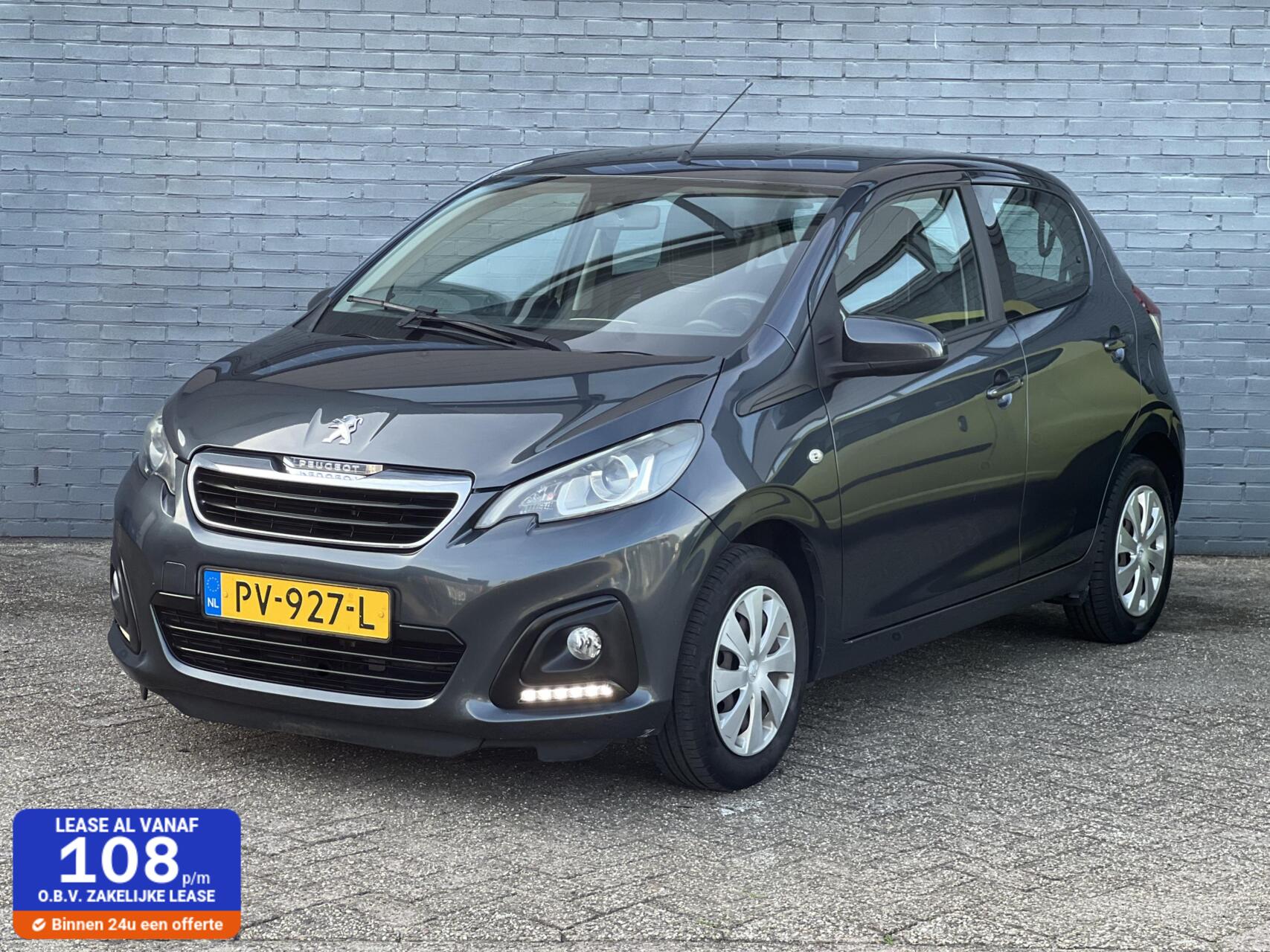 Peugeot 108 1.0 e-VTi Active TOP! AIRCO|LED|NAP 2017 - voorkant
