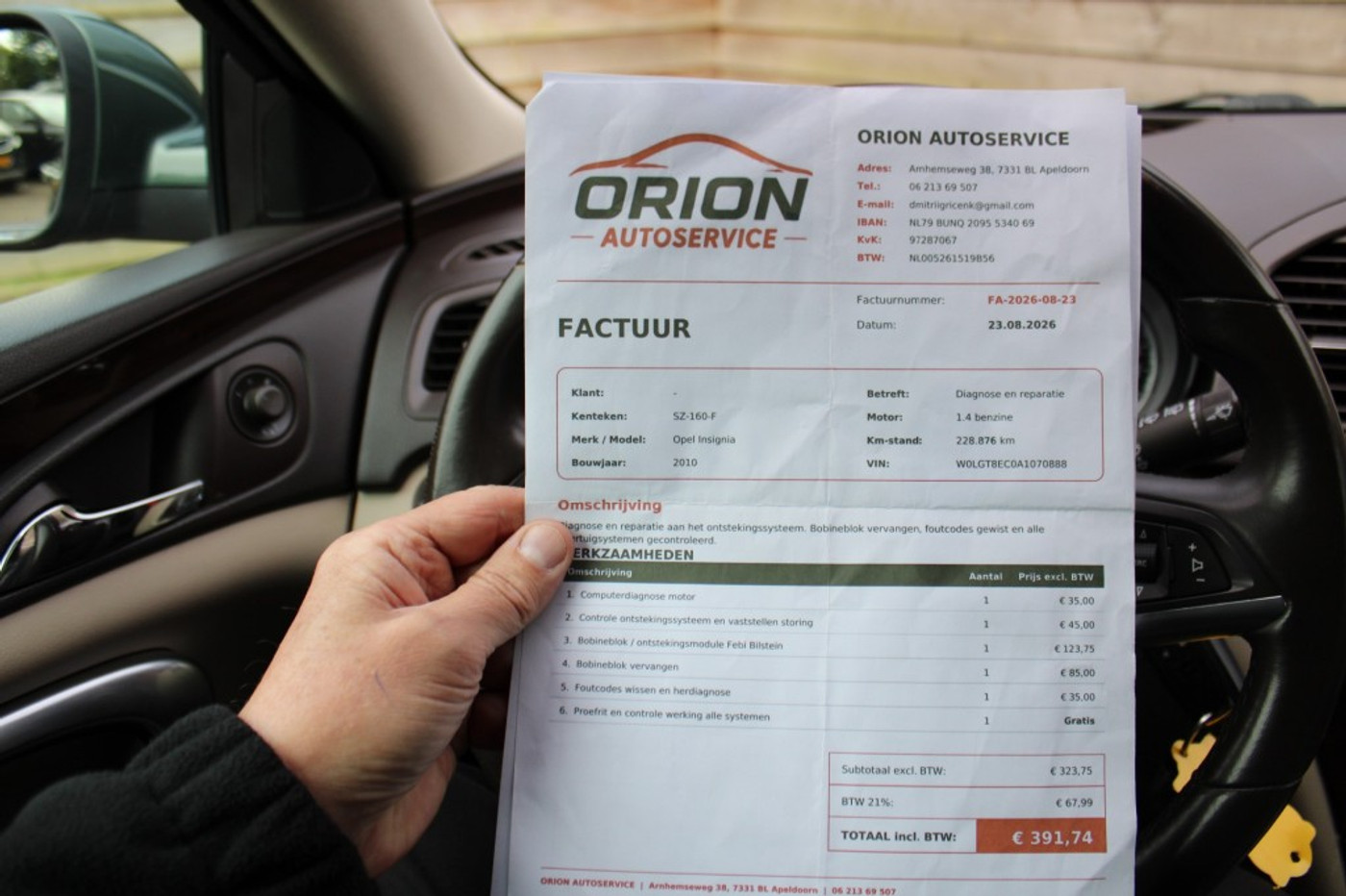 Foto van Opel Insignia Sports Tourer