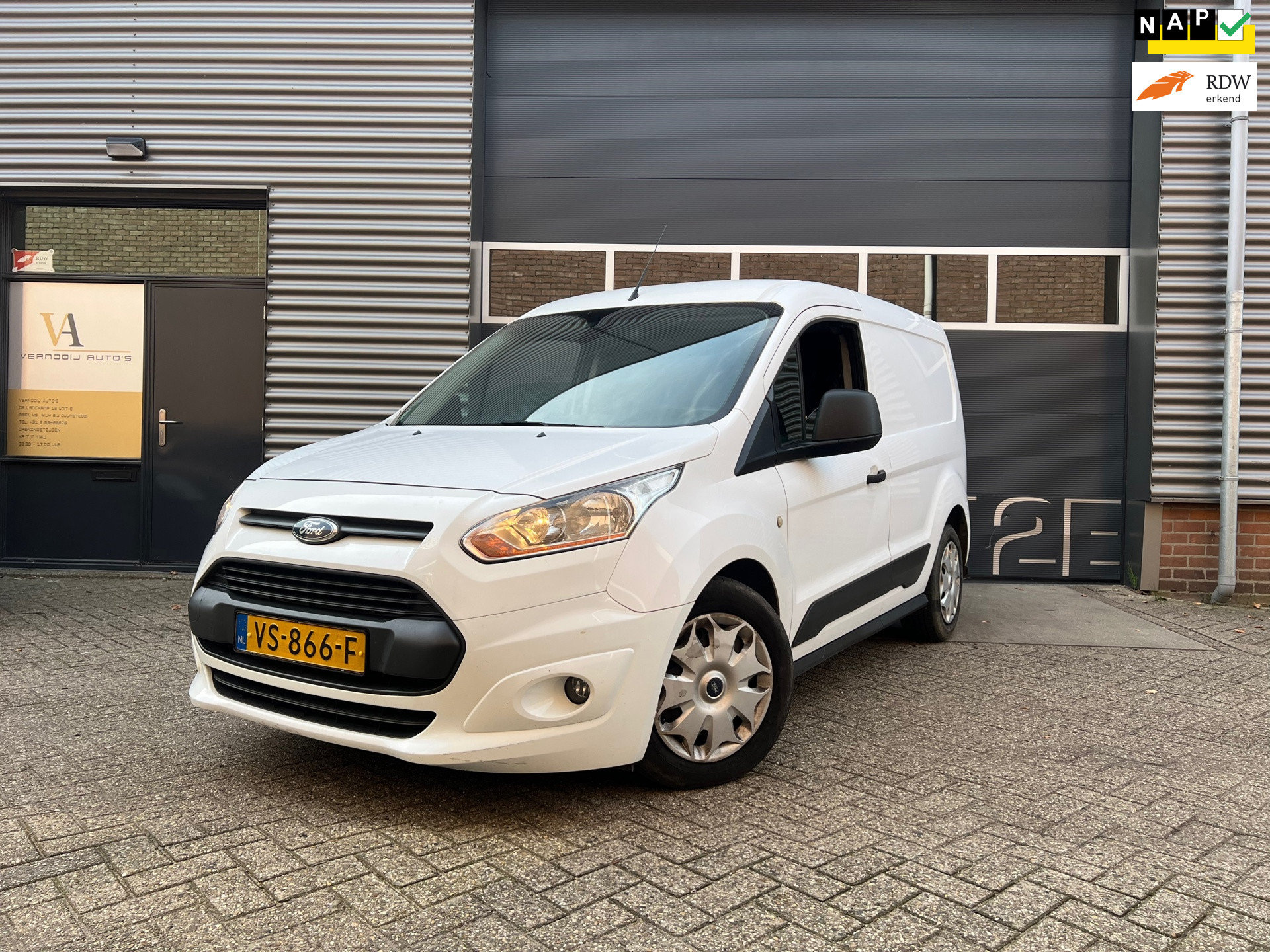 Ford Transit Connect 1.6 TDCI 3-persoons Airco Camera Nette Bus! 2016 - voorkant