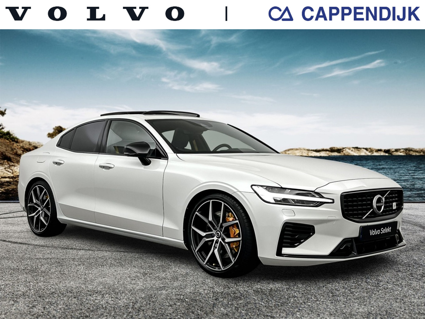 Volvo S60 T8 405PK Polestar Engineered| Pano| HUD| Bowers&Wilkins| Camera| Keyless| AWD 2021 - voorkant