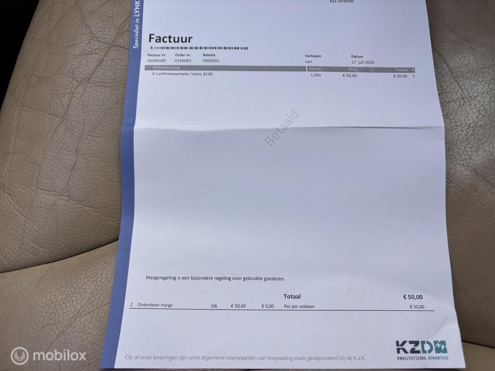 Foto van Volvo V70