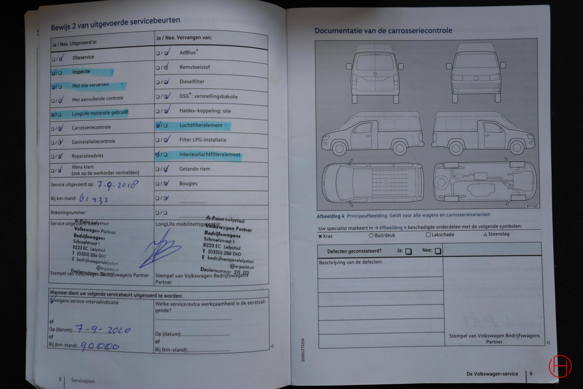 Foto van Volkswagen Caddy Bestel