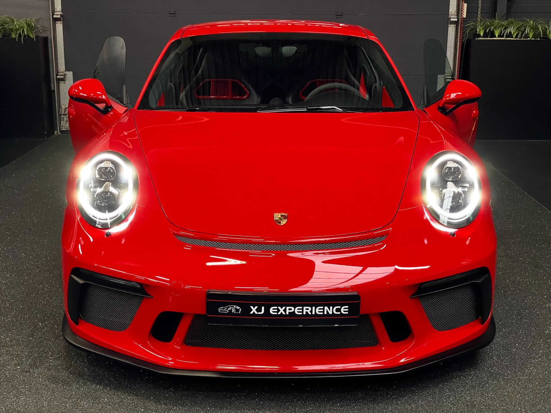 Porsche 911 3.8 GT3 CLUBSPORT KERAMISCH CARBON STOELEN SPORTUITLAAT 2014 - voorkant