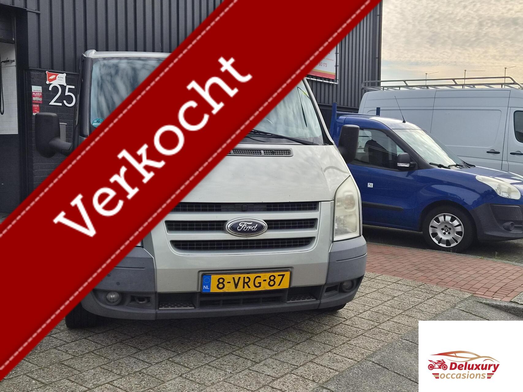 Ford Transit 280m DC LR 140dpf 4.36 280M 2.2 TDCI 140 PK | 402.000 KM | €3.499,- 2011 - voorkant