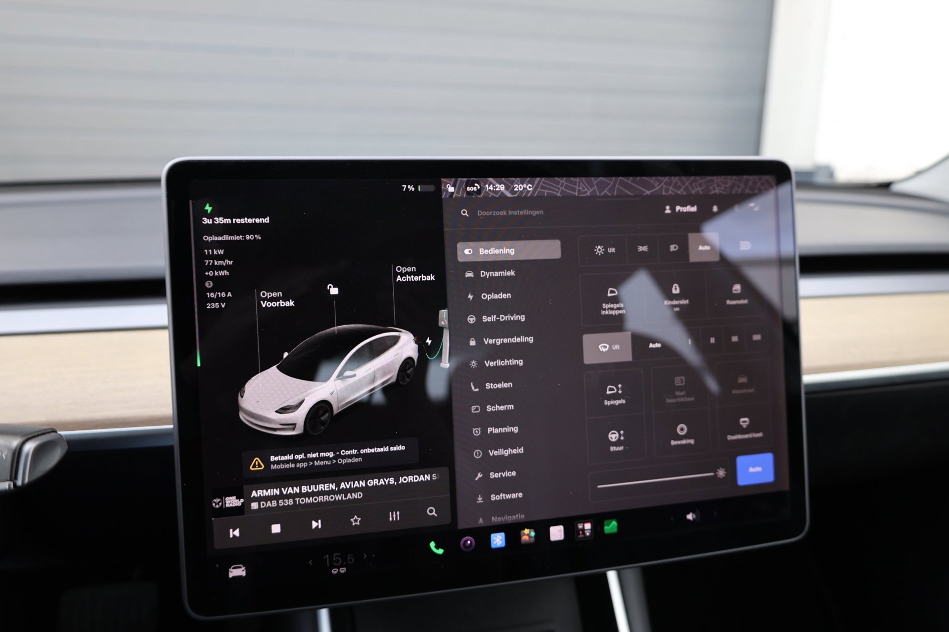 Foto van Tesla Model 3